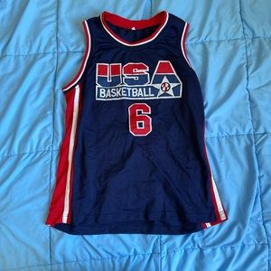 Team USA Basketball Jersey: Patrick Ewing #6